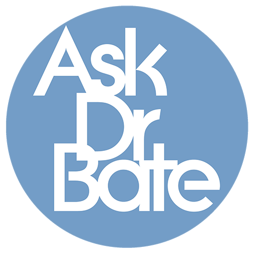 Ask Dr. Bate Logo