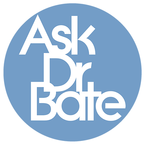 Ask Dr. Bate Logo | The Bator Blog Ask Dr. Bate Logo