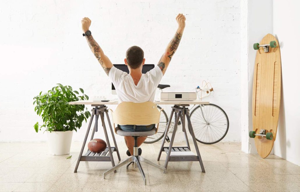 Boost bator stamina - TBB man at desk