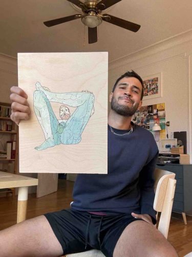 Queer eroticism - Benjamin Tagger